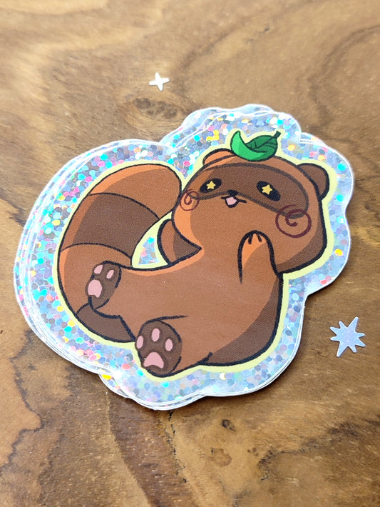 Sticker Tanuki