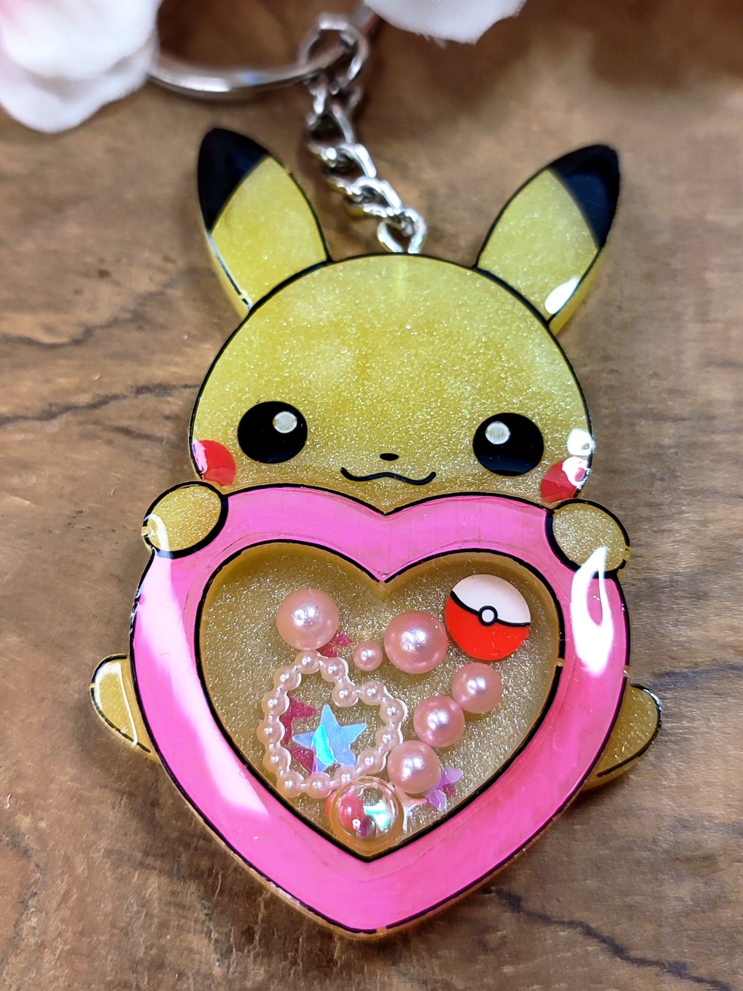 Porte-clés Pikachu ♡