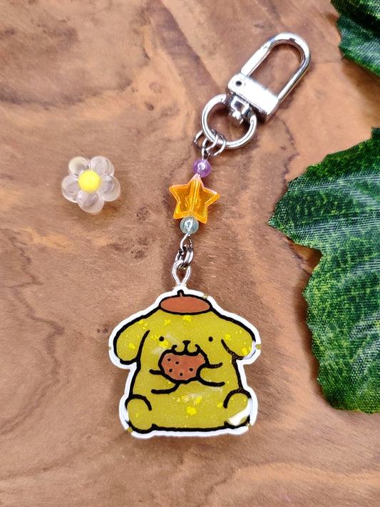 Pompompurin charm